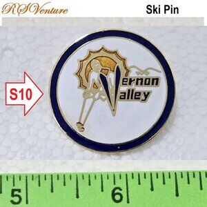 Buy one get one FREE,  Vernon Valley Ski Pin